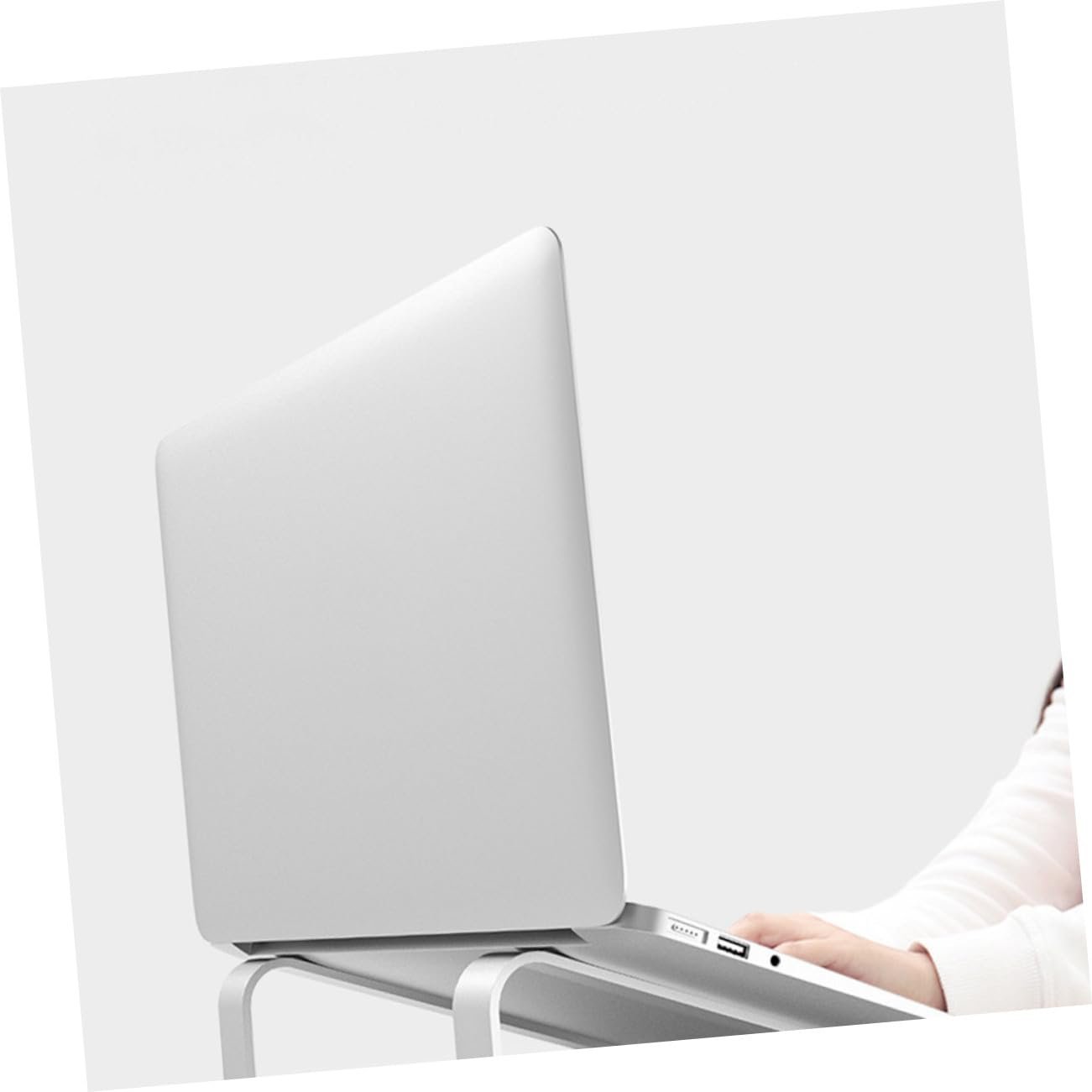 Підставка для ноутбука Homoyoyo Алюмінієва регульована по висоті з вентиляцією, фото №8