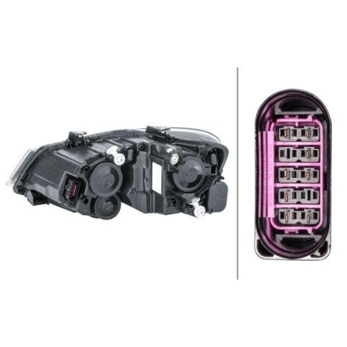 Фара основна HELLA 1EB 012 034-021 для VW, права, фото №2