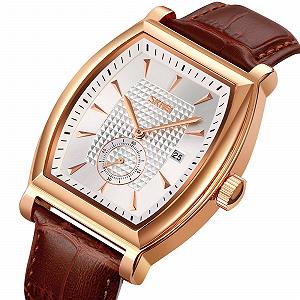 Годинник Skmei 9306RGSI Rose Gold-Silver synthetic.ua - Фото 1