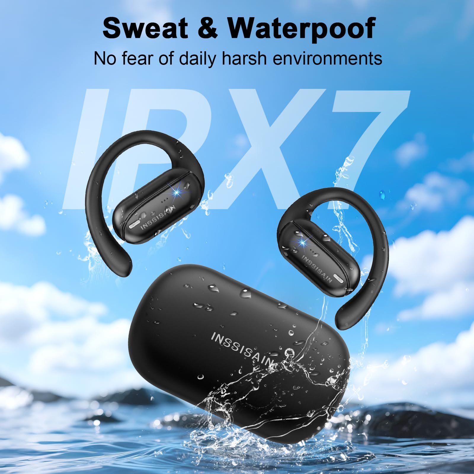 Наушники-переводчики AI INSSISAIN A12Pro Black 02, фото №7 Наушники-переводчики AI INSSISAIN A12Pro Black 02, фото №7