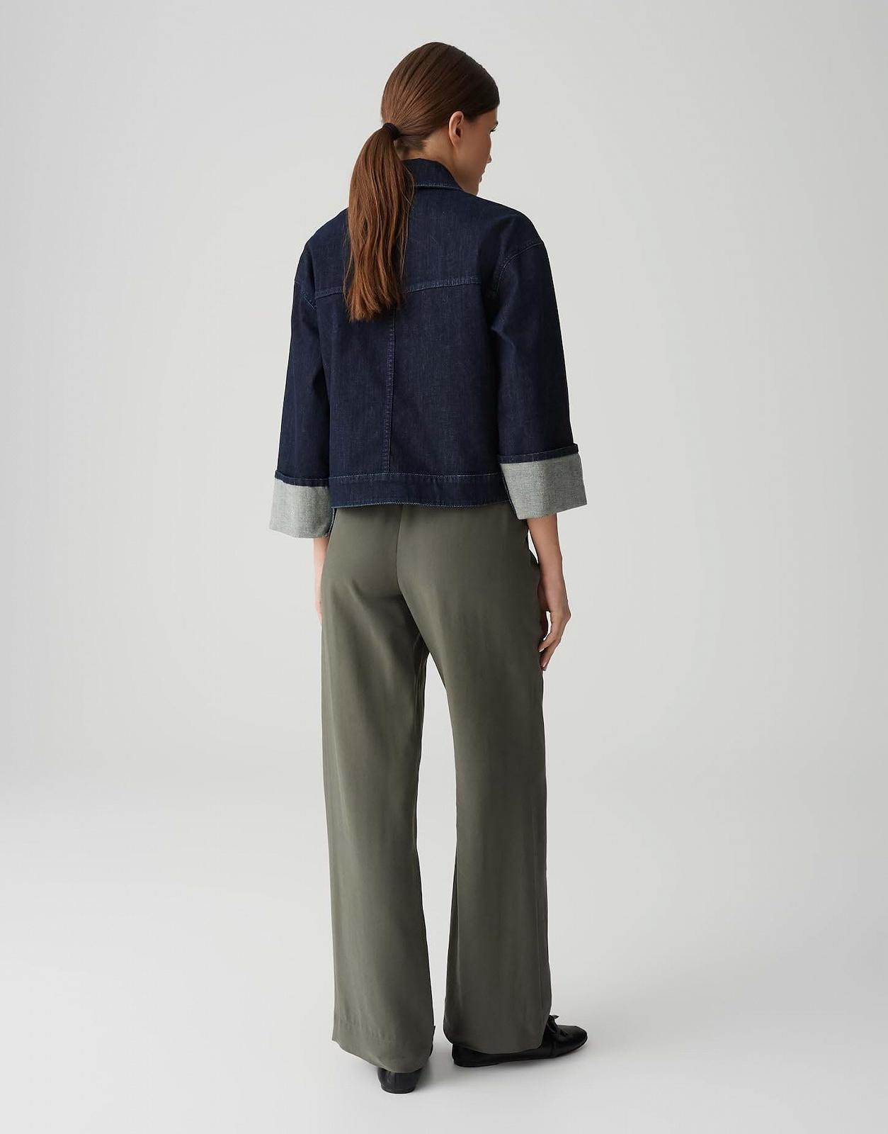 Женская куртка OPUS Hollic Loose Denim, Rinsed Wash, фото №3