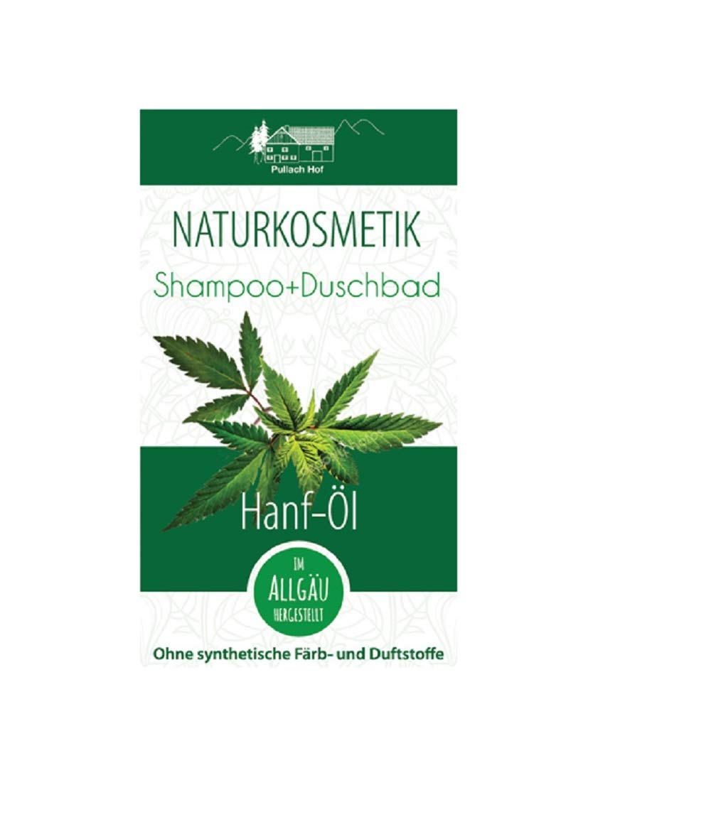 Шампунь + гель для душа Pullach Hof Natural Cosmetics Hemp Oil 250 мл, фото №2