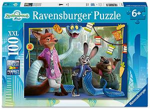 Пазл Ravensburger Zootopia Back in Zoomania 12004137 100 деталей XXL ціна на synthetic.ua - Фото 1 Пазл Ravensburger Zootopia Back in Zoomania 12004137 100 деталей XXL synthetic.ua - Фото 1