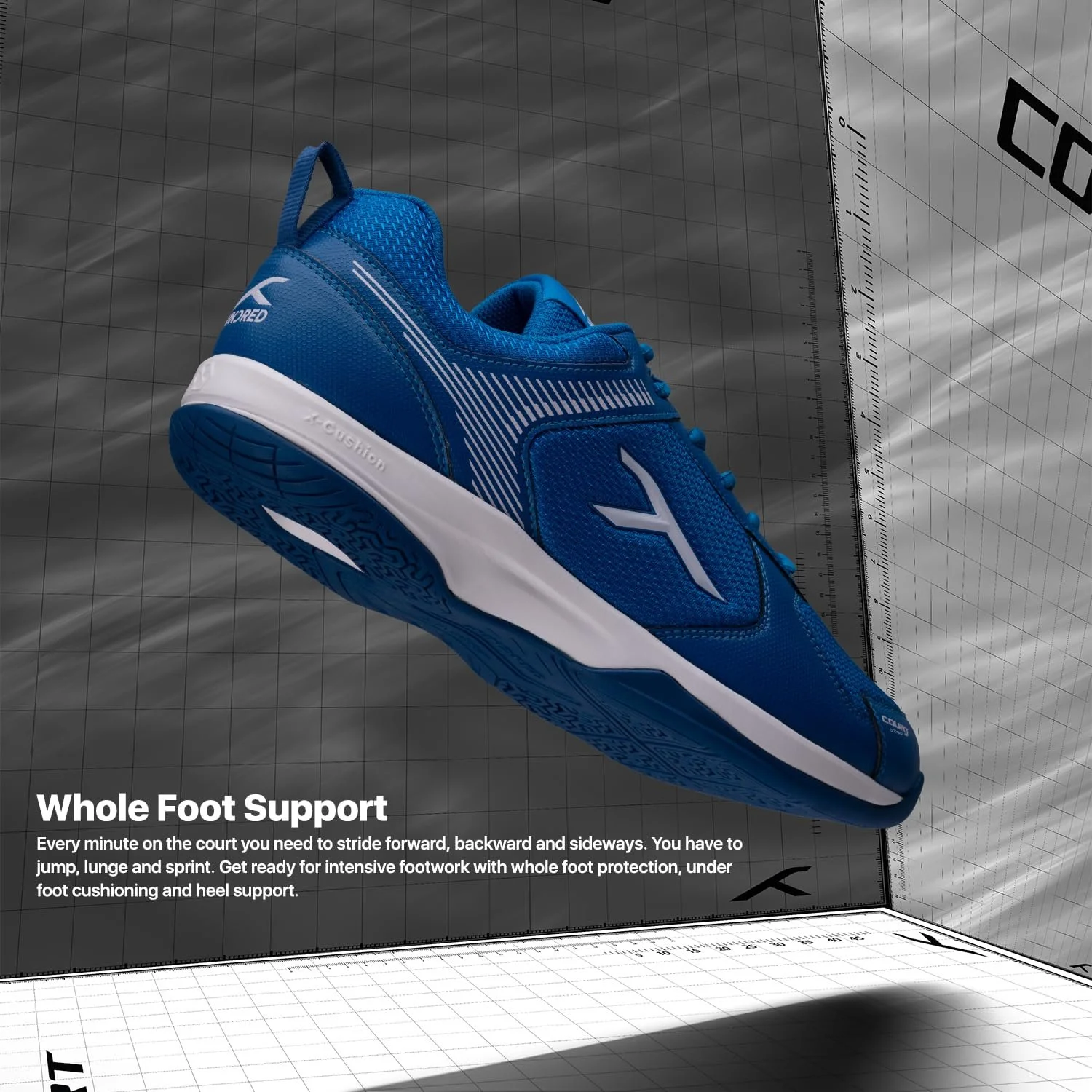 Кросівки HUNDRED Court Star Non-Marking Professional для чоловіків, фото №2 Кросівки HUNDRED Court Star Non-Marking Professional для чоловіків, фото №2