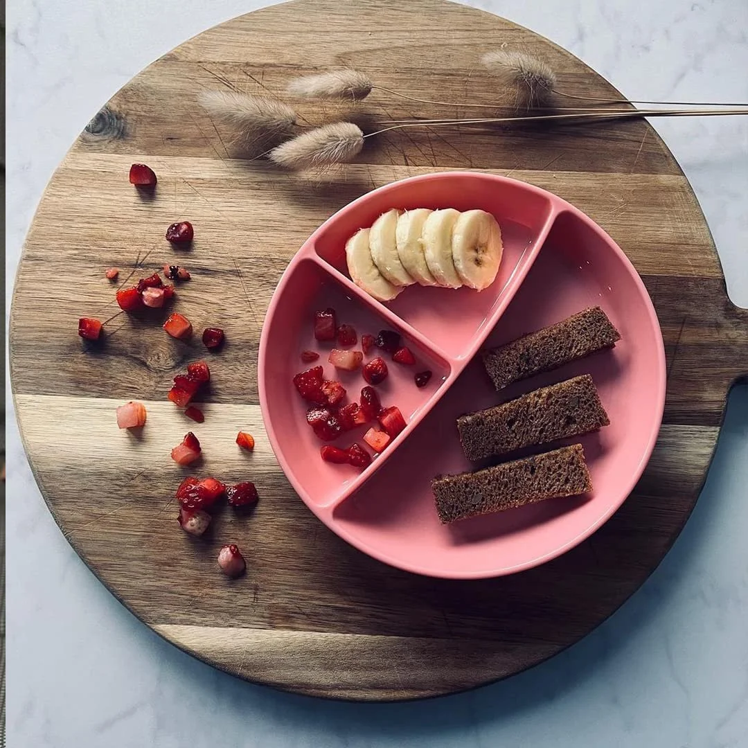 Розділена дитяча тарілка Twistshake, без BPA, рожева, фото №6 Розділена дитяча тарілка Twistshake, без BPA, рожева, фото №6