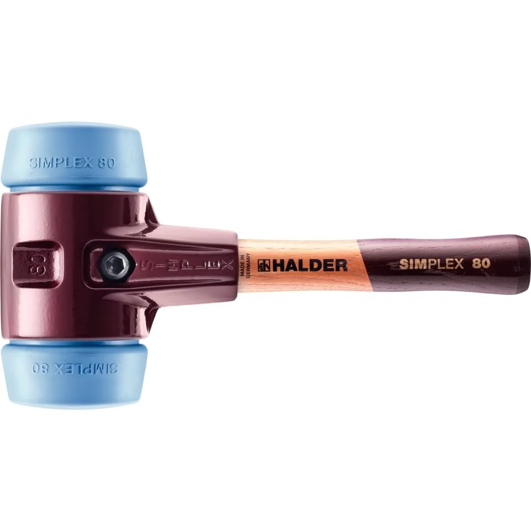 Молоток м'який Simplex 3001.082 TPE-Soft 80 мм Коротка дерев'яна рукоятка, фото №1 Молоток м'який Simplex 3001.082 TPE-Soft 80 мм Коротка дерев'яна рукоятка, фото №1