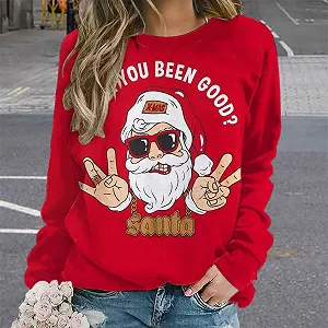 Женский рождественский свитер synthetic.ua - Фото 1