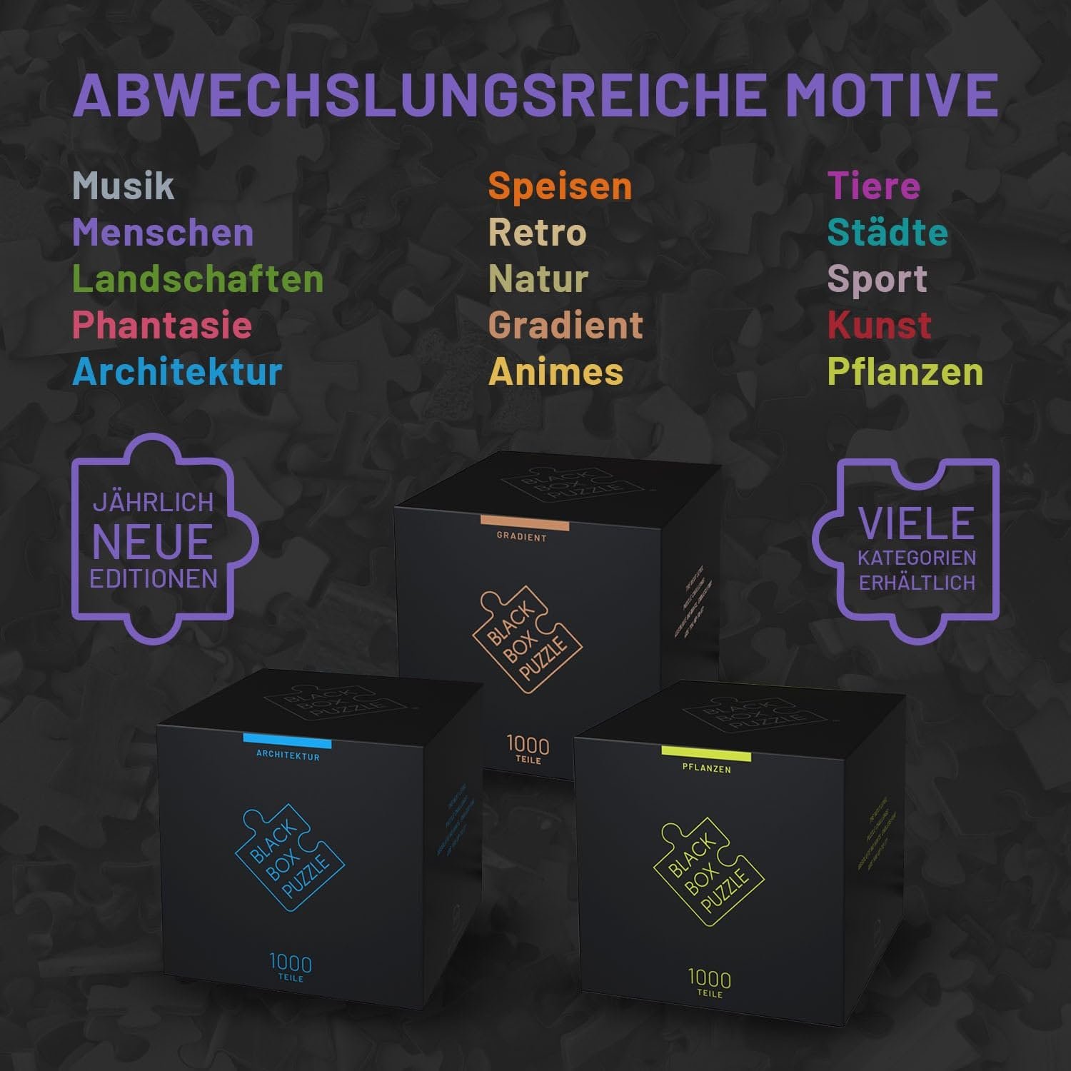 Пазл MiSu Games Black Box People 2023 Edition 1000 элементов XXL, фото №5 Пазл MiSu Games Black Box People 2023 Edition 1000 элементов XXL, фото №5