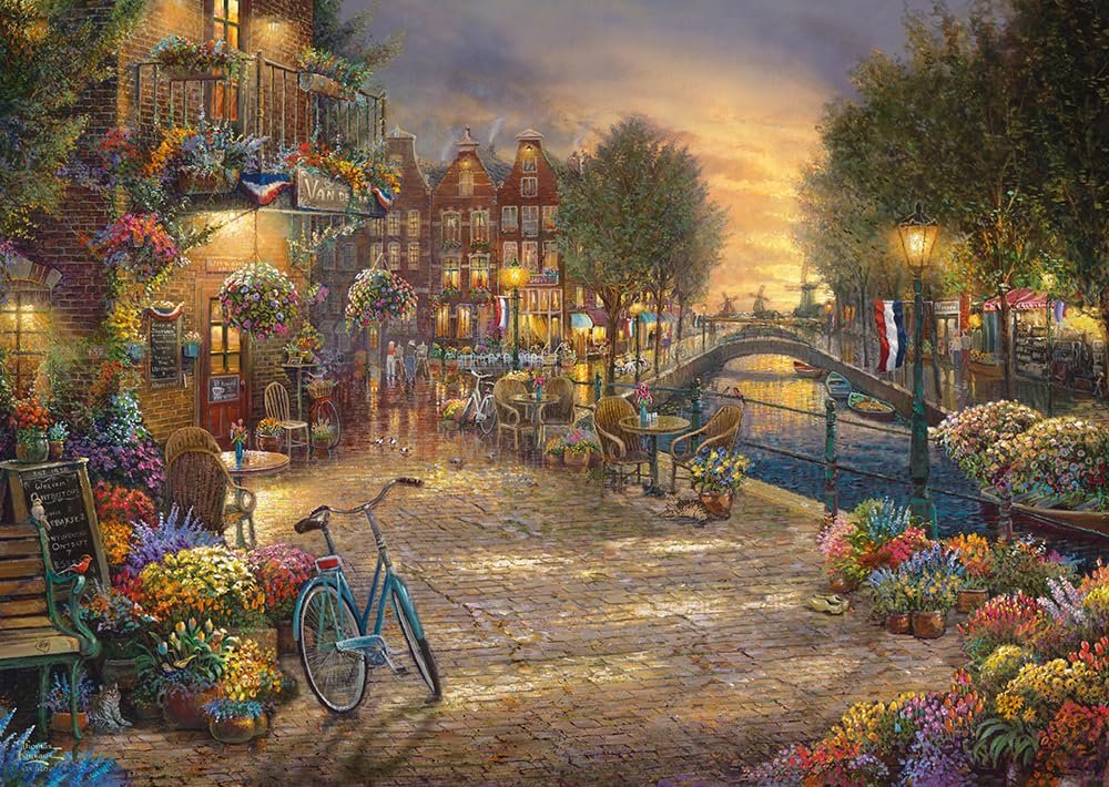 Пазл Schmidt Spiele Thomas Kinkade Amsterdam 59917 1000 элементов, фото №1