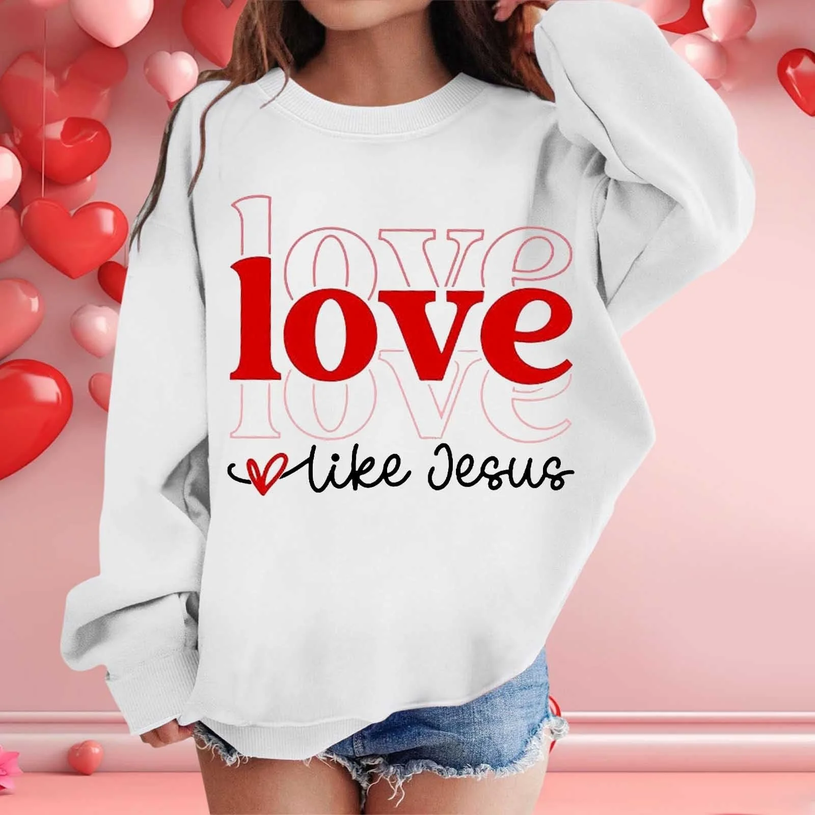 Толстовка для дівчинки з графічним принтом, фото №3