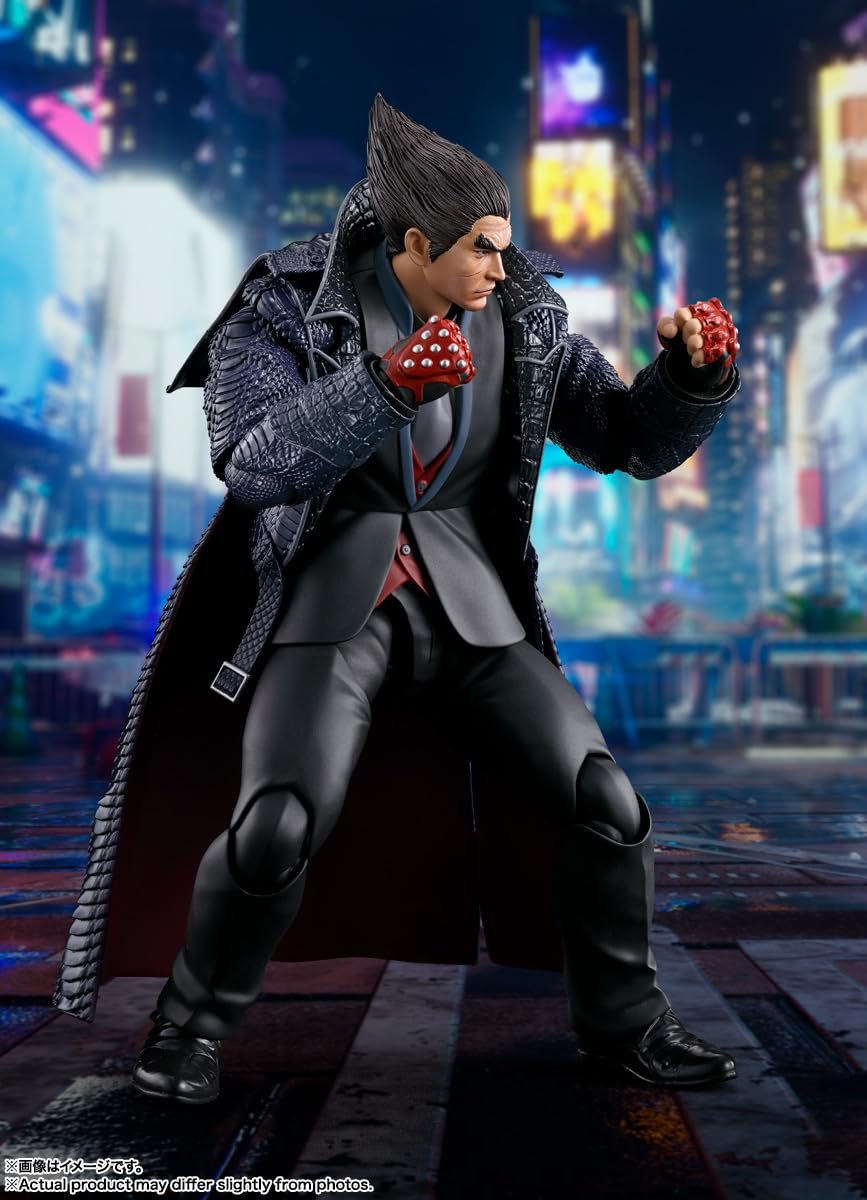 Фигурка Tekken TAMASHII NATIONS S.H. Figuarts Кадзуя Мисима (Tekken 8) 15 см, фото №3