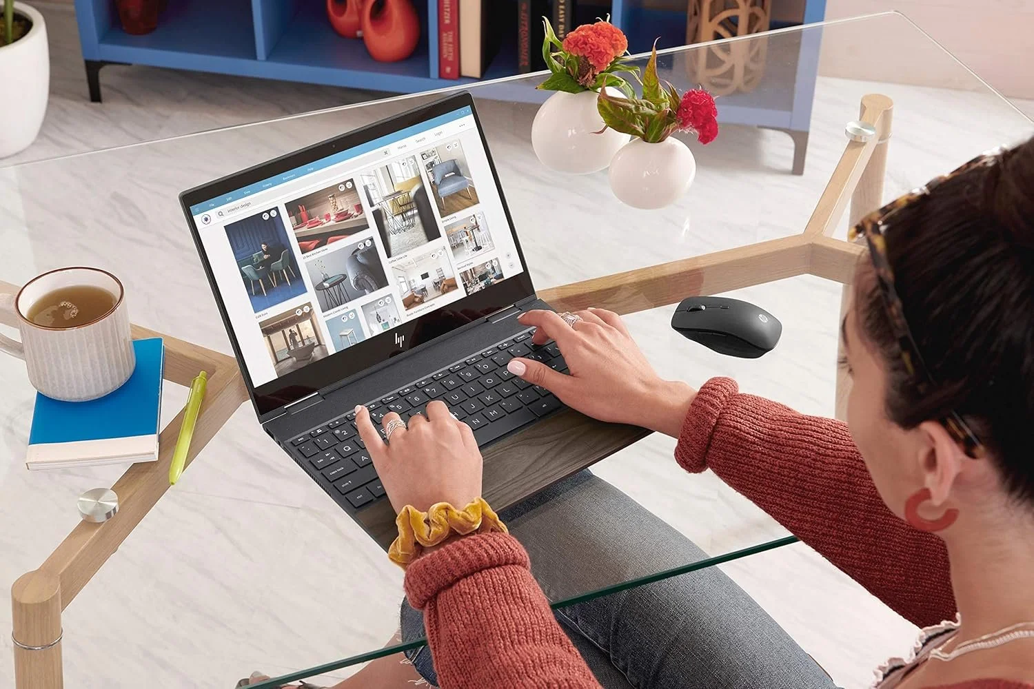 Ігрова бездротова миша HP Travel / USB / Bluetooth / 3000 DPI / 5 кнопок / Чорна, фото №6 Ігрова бездротова миша HP Travel / USB / Bluetooth / 3000 DPI / 5 кнопок / Чорна, фото №6