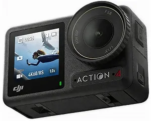 Екшн-камера DJI Osmo Action 4 Adventure Combo / 10Мп / 4К / 240fps / Wi-Fi / Bluetooth / Водонепроникна / Чорна - Фото 1