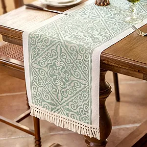 Купити Ранер для столу Cotton Linen Modern Geometric Pattern Design Washable 35 x 180 см - Фото 1 Ранер для столу Cotton Linen Modern Geometric Pattern Design Washable 35 x 180 см - Фото 1