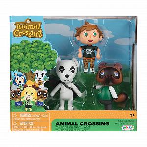Фігурки Jakks Pacific Nintendo Animal Crossing 6 см, набір з 3 штук synthetic.ua - Фото 1