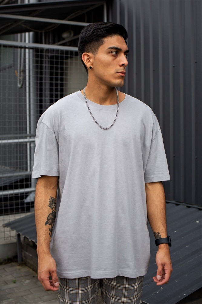 Оверсайз Футболка Without Great Light Gray, фото №1