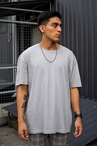 Оверсайз Футболка Without Great Light Gray - Фото 1