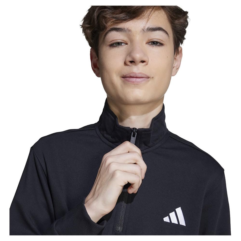 Свитшот adidas Essentials Half-Zip для детей, унисекс (1 шт. в упаковке), фото №3