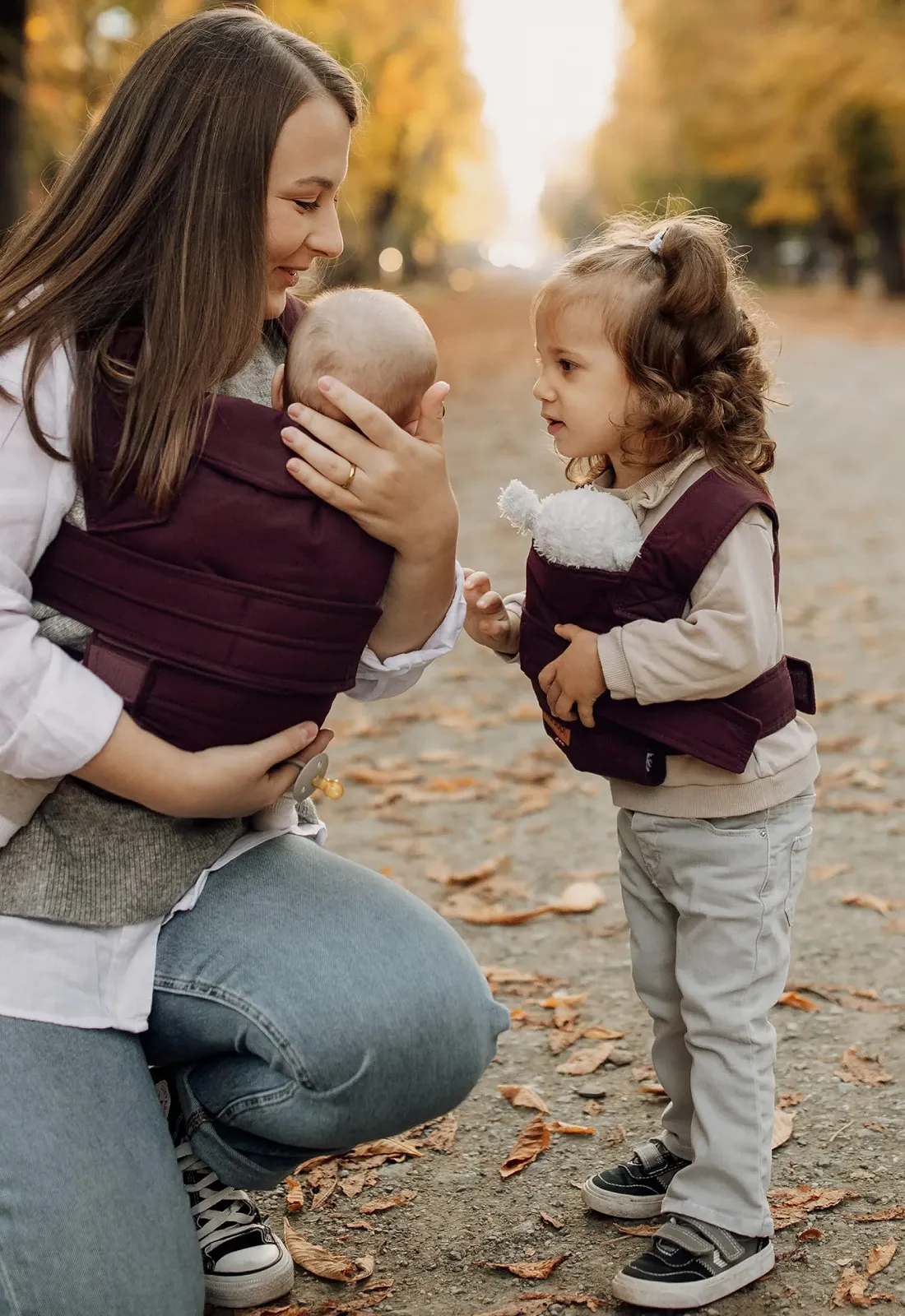 Рюкзак-переноска для ляльки Marsupi Mini, органічна бавовна, Berry, фото №7 Рюкзак-переноска для ляльки Marsupi Mini, органічна бавовна, Berry, фото №7
