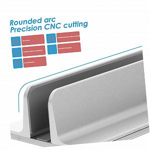 Вертикальна Підставка для Ноутбука Алюмінієвий Сплав synthetic.ua - Фото 1