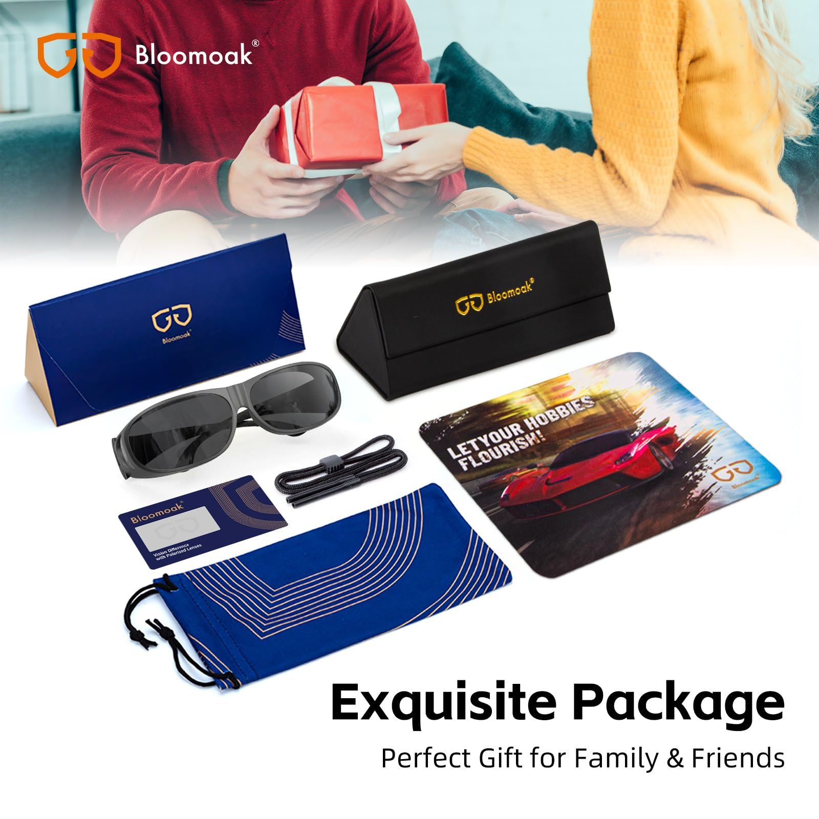 Поляризовані сонцезахисні окуляри Bloomoak, фото №6