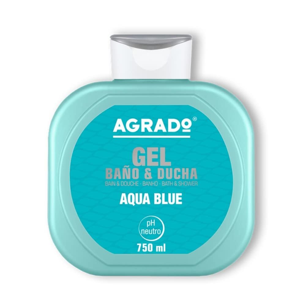 Гель для душу та ванни AGRADO Aqua Blue pH-нейтральний 750 мл, фото №2