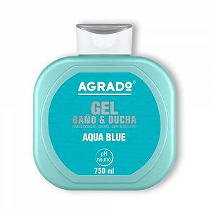 Гель для душу та ванни AGRADO Aqua Blue pH-нейтральний 750 мл synthetic.ua - Фото 1