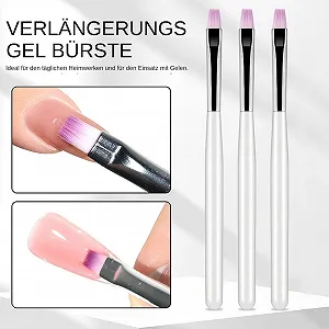 Гель-лак Mihauuke, набор для начинающих, гель для дизайна ногтей, твердый моделирующий набор, натуральный салонный набор для начинающих дома и в дороге synthetic.ua - Фото 1