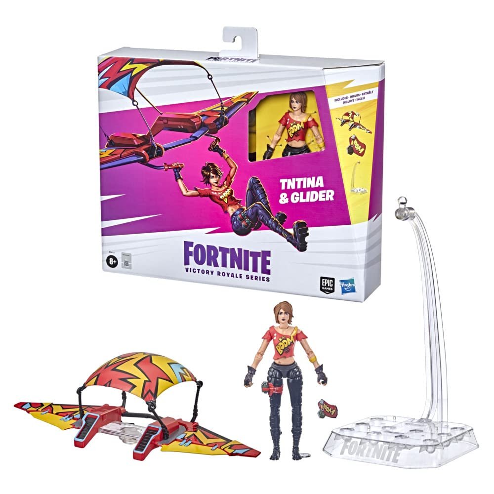 Фигурка Hasbro Fortnite Victory Royale Series TNTina с глайдером, коллекционная, 15 см с аксессуарами, от 8 лет, фото №4