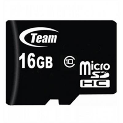 Карта памяти Team 16gb microSD Class 10 TUSDH16GCL1002, фото №1