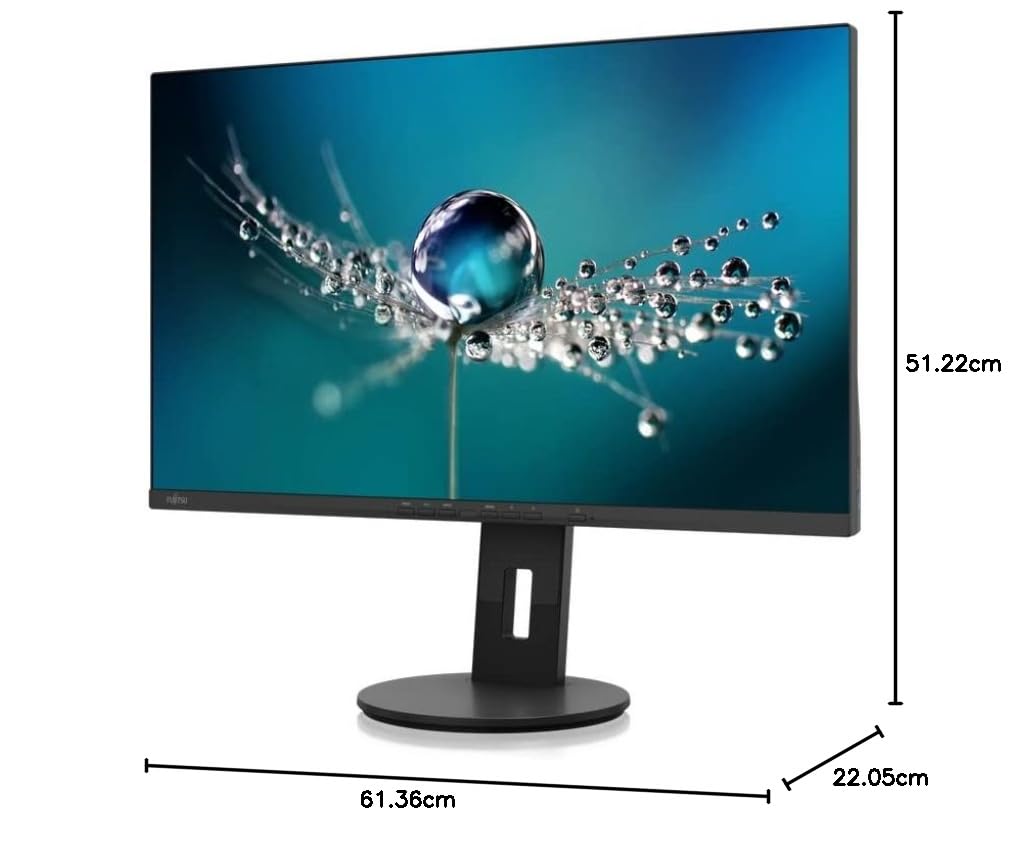 Монитор Fujitsu B2711 QHD 68.6 см (27") 2560 x 1440 пикселей Quad HD LED черный, фото №5