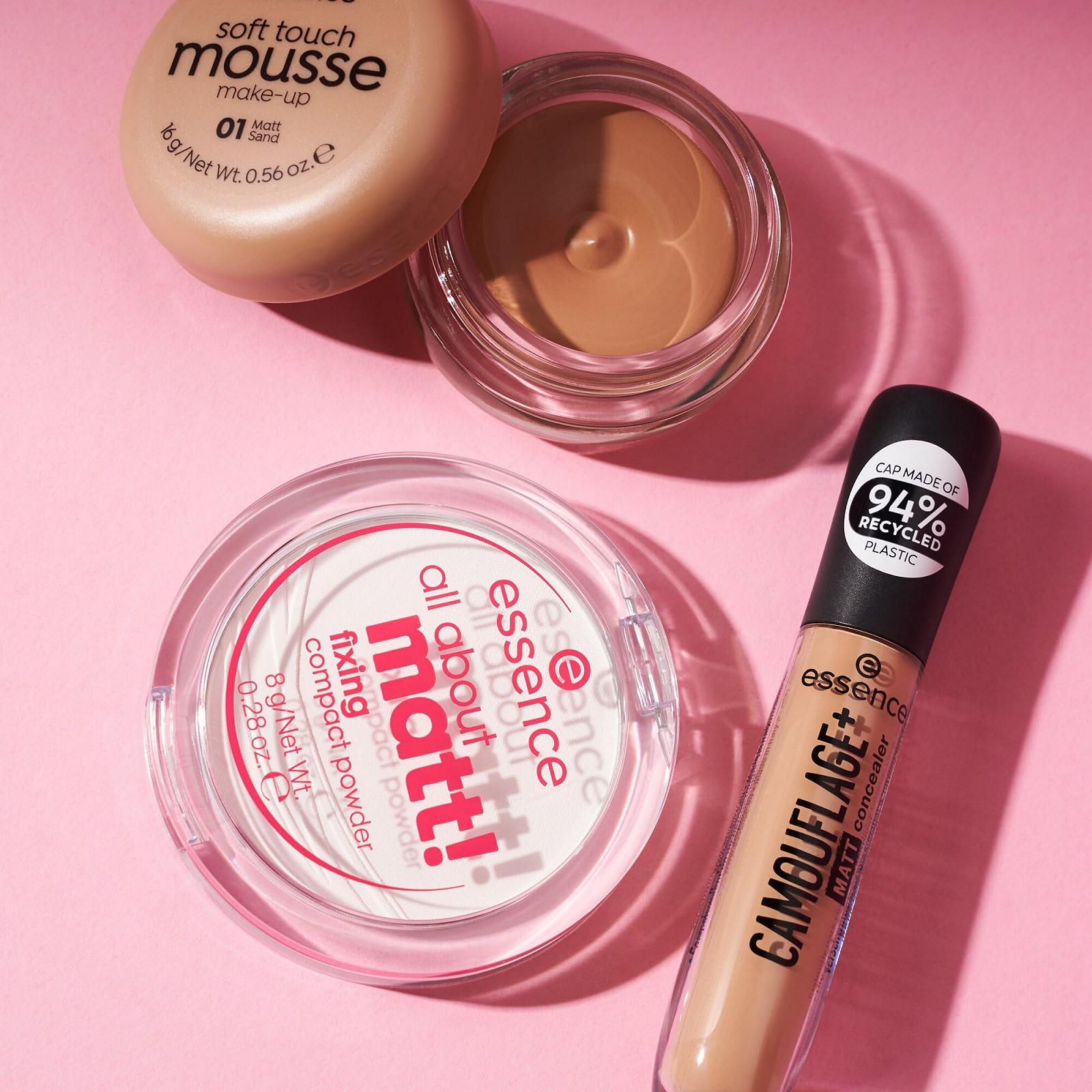 essence Soft Touch Mousse Make-Up No. 01, фото №4