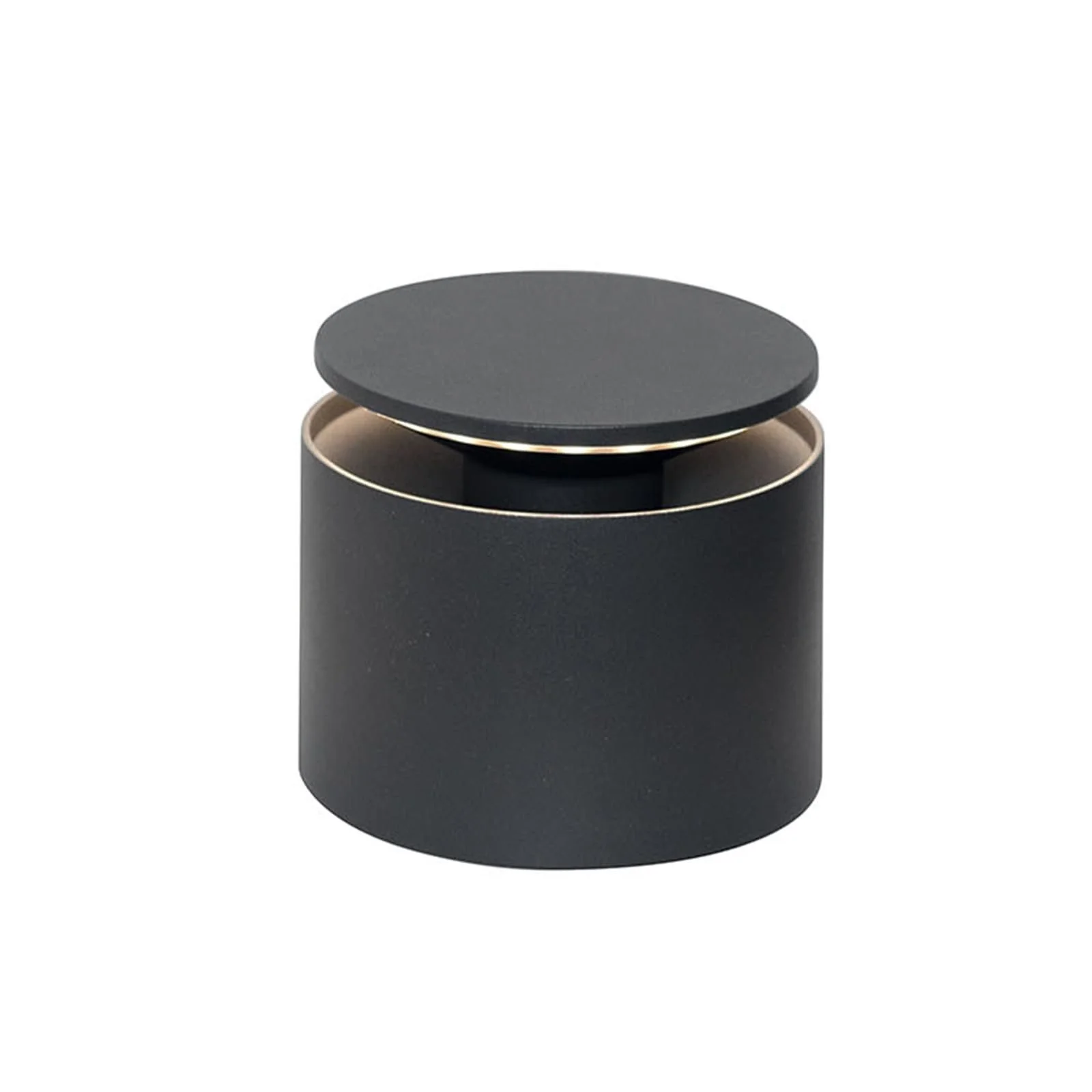 Настільна лампа Zafferano Push-Up Lamp бездротова акумуляторна з сенсорним керуванням для вулиці з димером 2200-3000 K висота 80-100 см темно-сіра, фото №1