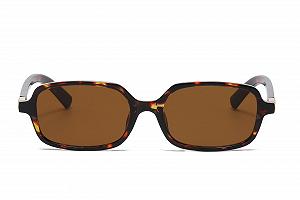 Сонцезахисні окуляри Класичні прямокутні Ретро Тонкі лінзи Вінтажні Прямокутні synthetic.ua - Фото 1