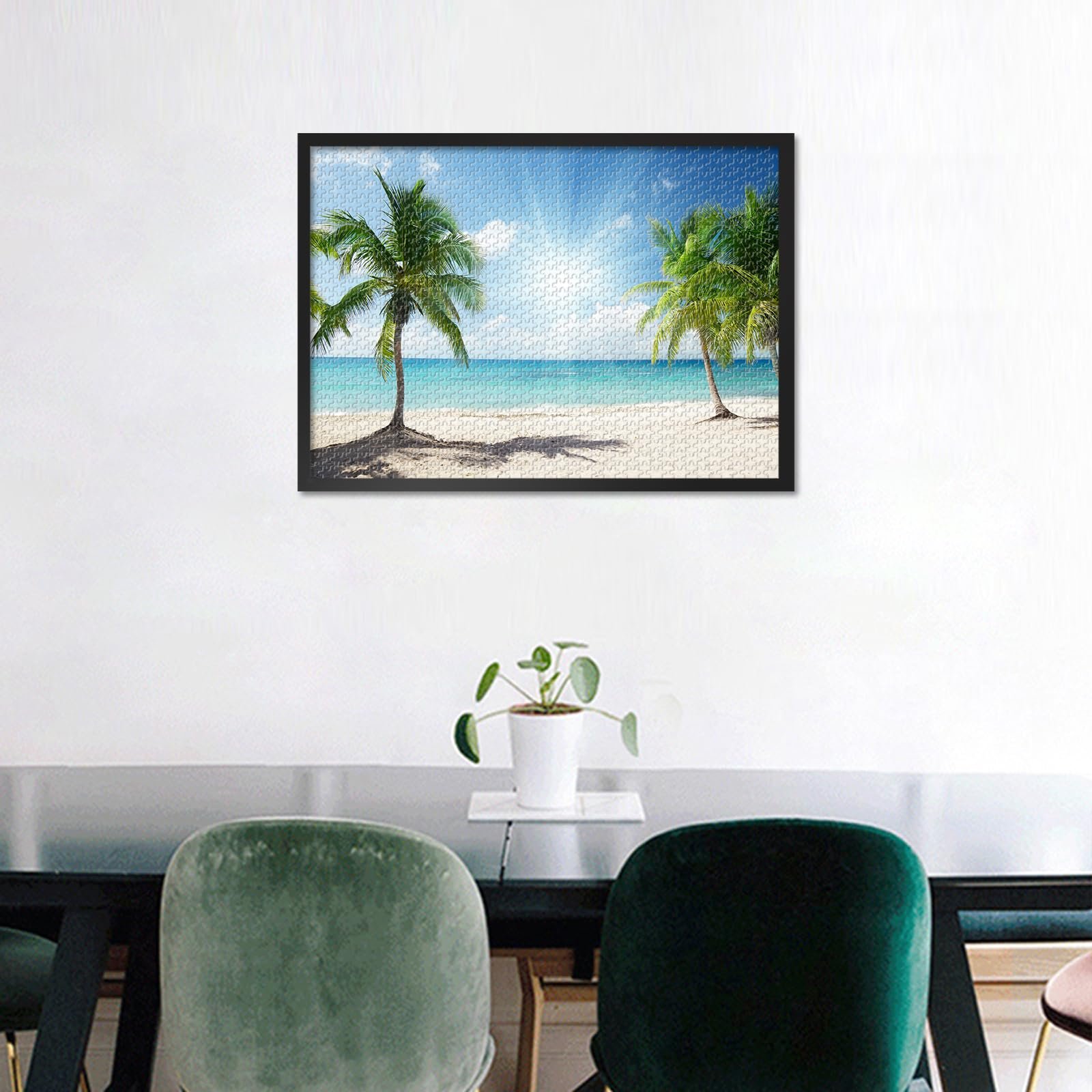 Пазл Тропічний пляж Захід сонця 1000 деталей 70 x 50 cm, фото №4 Пазл Тропічний пляж Захід сонця 1000 деталей 70 x 50 cm, фото №4