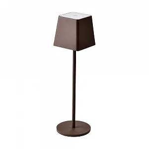 Настільна лампа LED V-TAC Wireless Dimmable Touch IP54 4400 мАг 3000 K 3 Вт Brown - Фото 1