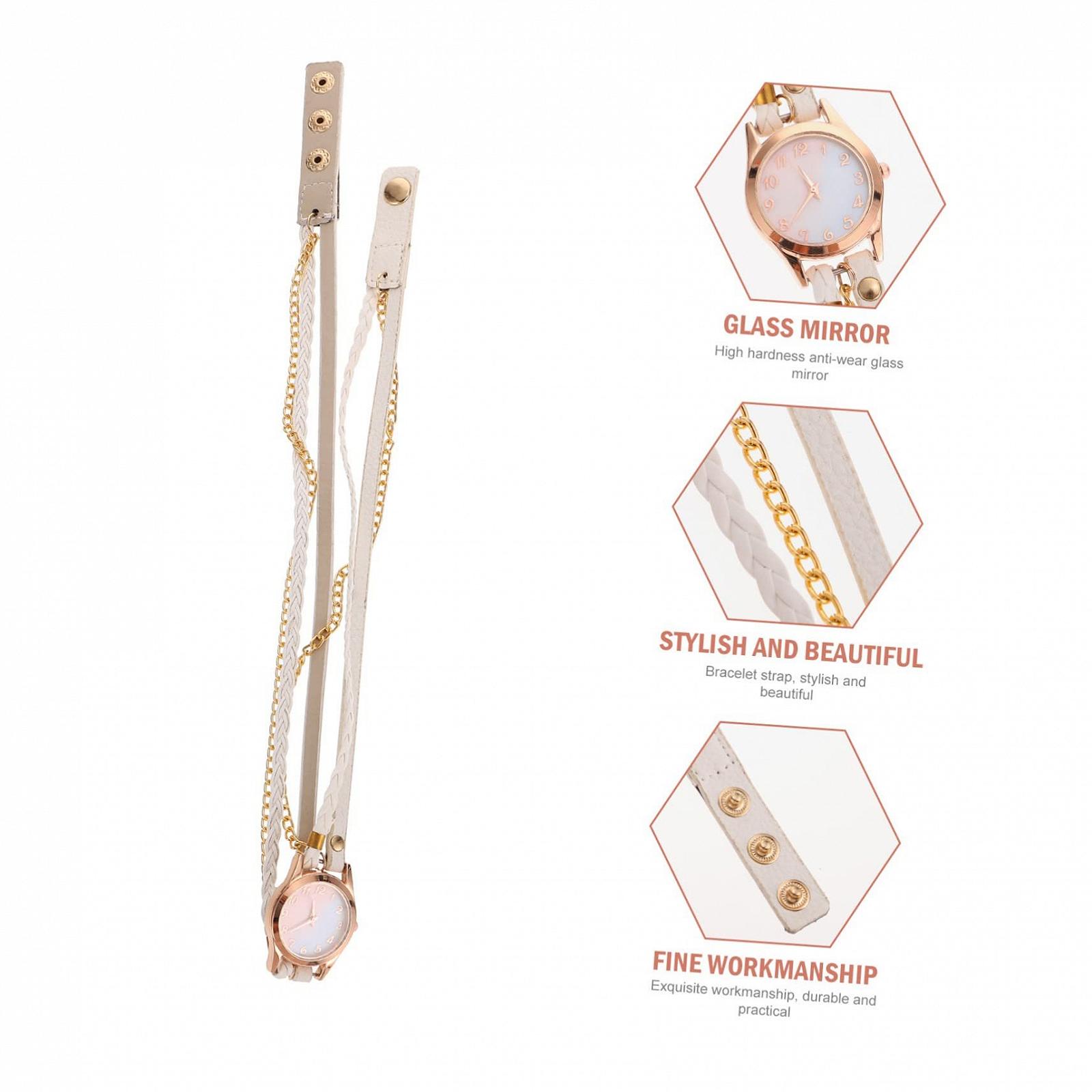 Женские наручные часы OATIPHO Ремешок-браслет Мужской Спортивный Мужской Часовой корпус Ретро Женский Белый, фото №5 Женские наручные часы OATIPHO Ремешок-браслет Мужской Спортивный Мужской Часовой корпус Ретро Женский Белый, фото №5