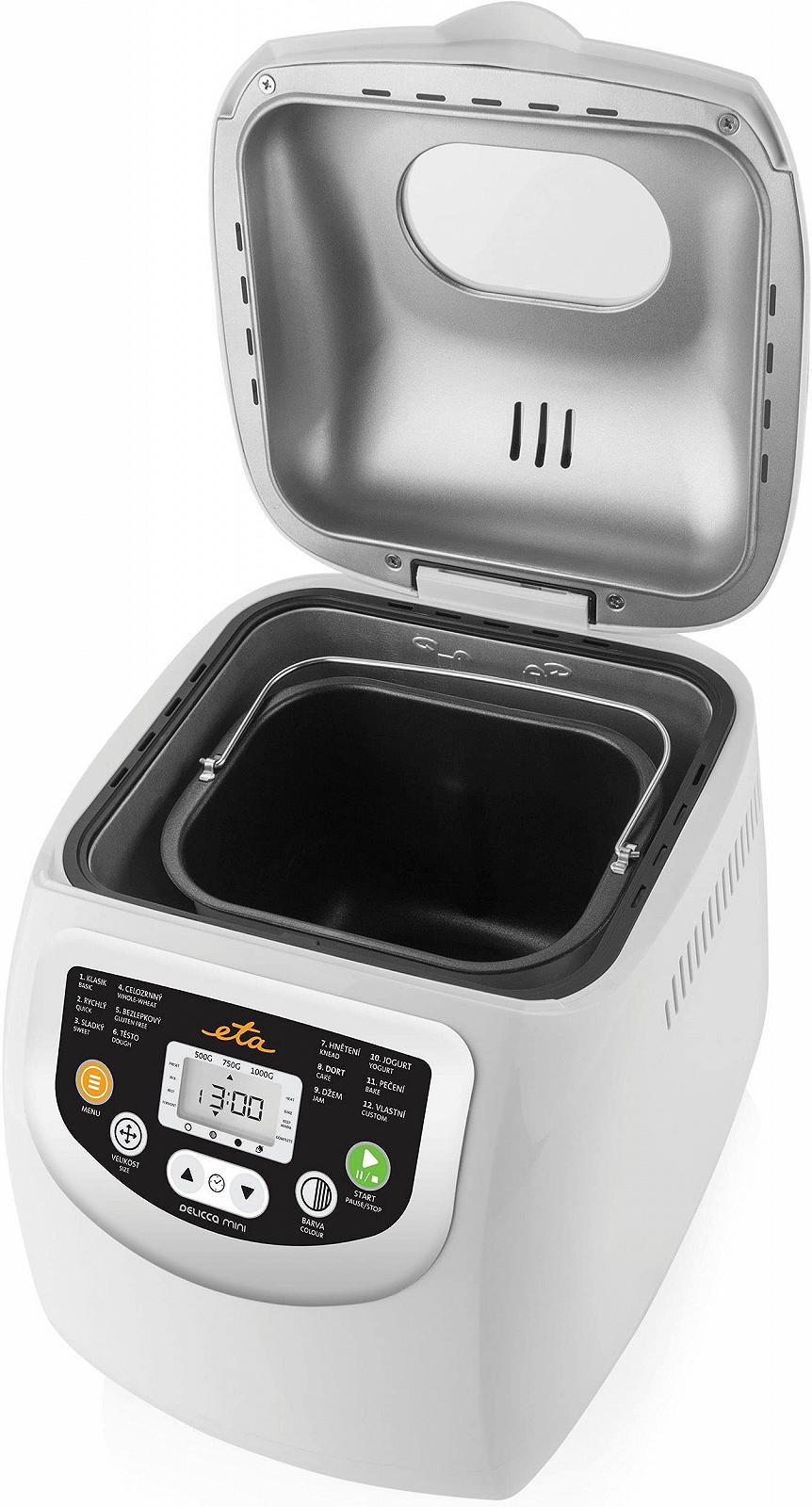 Хлебопечь Delicca Mini с 12 Предустановленными Программами Безглютеновый и Из Цельного Зерна Хлеб, фото №3 Хлебопечь Delicca Mini с 12 Предустановленными Программами Безглютеновый и Из Цельного Зерна Хлеб, фото №3