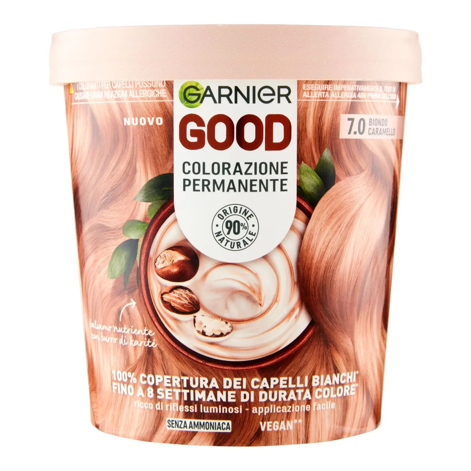 Фарба для волосся Garnier Good 7.0 Карамельний Блонд, фото №2