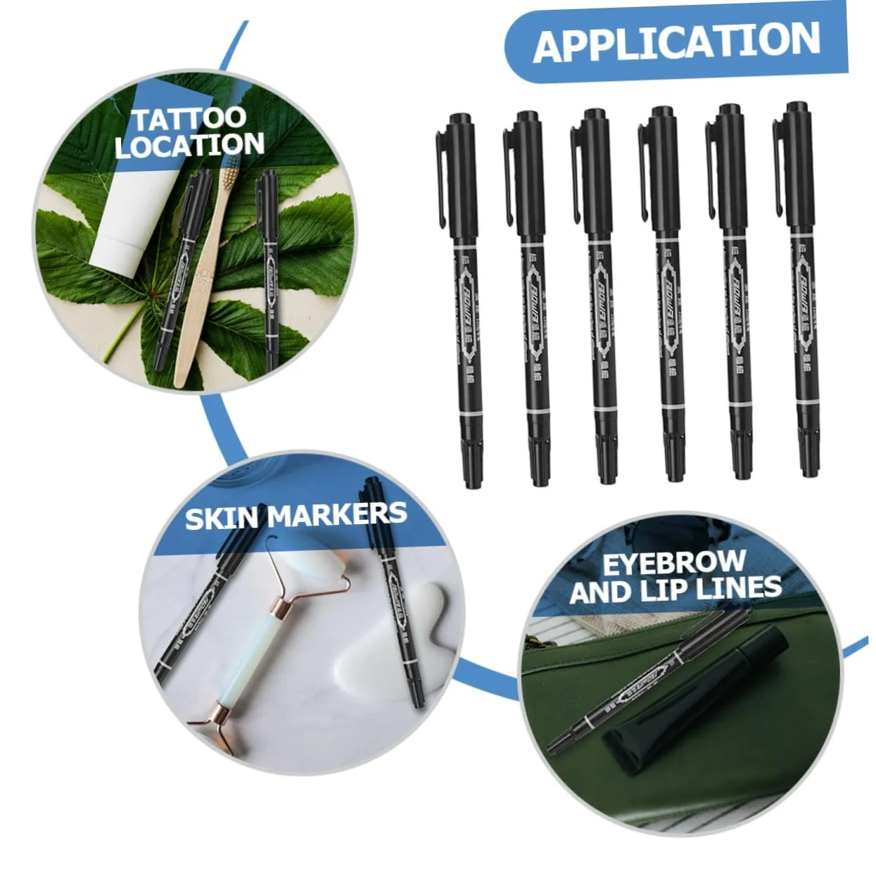 Карандаш для бровей FRCOLOR, 6 шт., фото №7