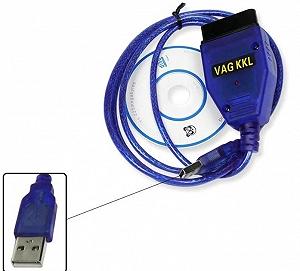 Автосканер диагностический адаптер Xiamen KKL VAG COM 409.1 K-Line VAG-COM_KKL409 USB synthetic.ua - Фото 1