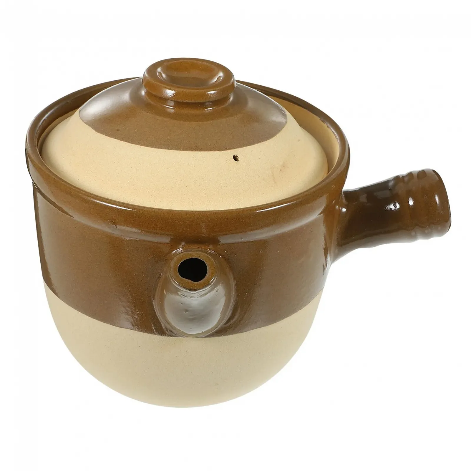 Глиняний горщик Традиційний Термостійкий Антипригарний для ліків та кухні, фото №1