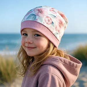 Шапка-бини Wollhuhn Eco Легкая для девочек/мальчиков synthetic.ua - Фото 1