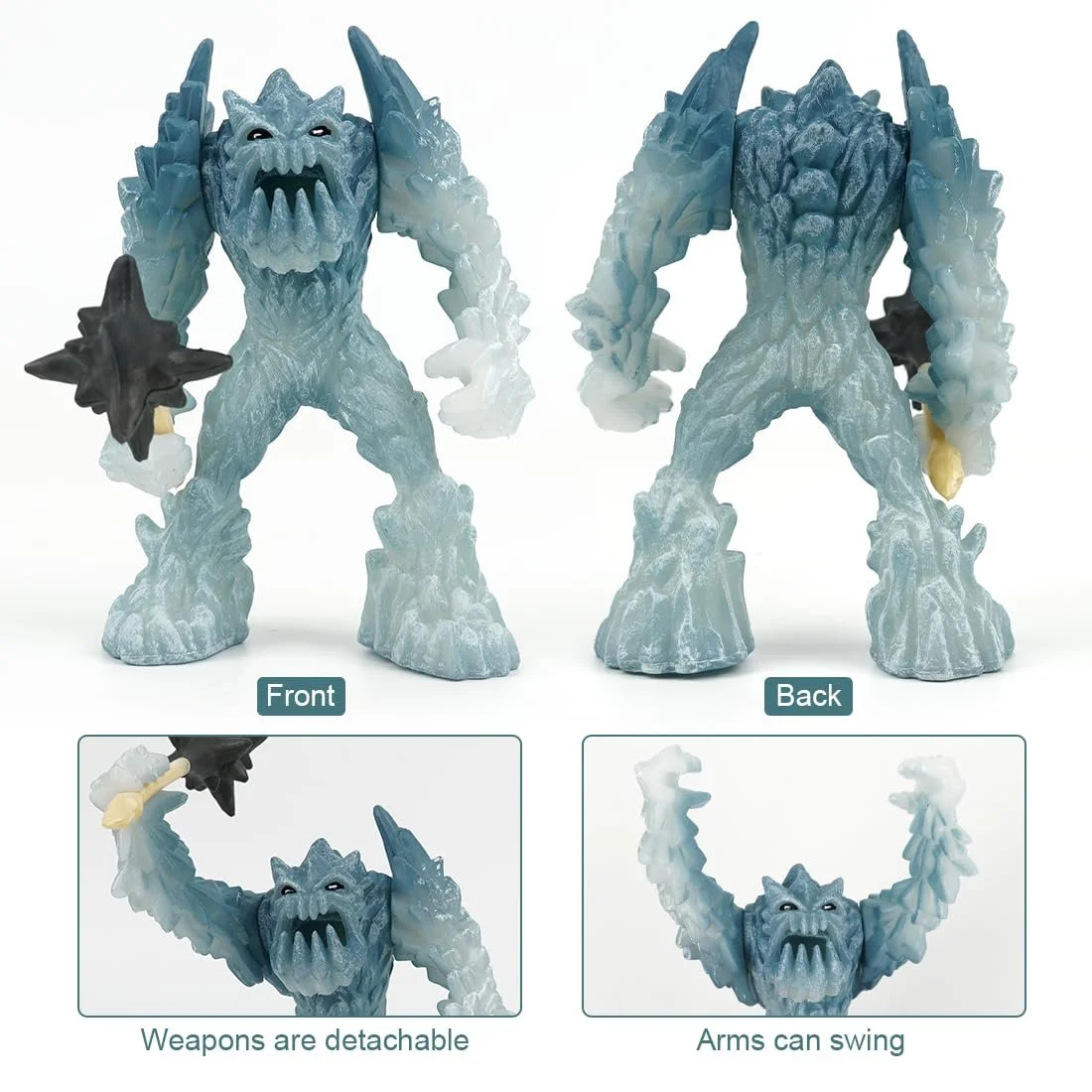 Фігурка Jungle White Blue 11 см x 7,5 см x 4 см, фото №3