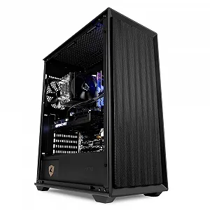 Корпус Sharkoon VK3 Black / Midi-Tower / ATX / 2x120мм Fans / GPU до 375 мм / Черный synthetic.ua - Фото 1