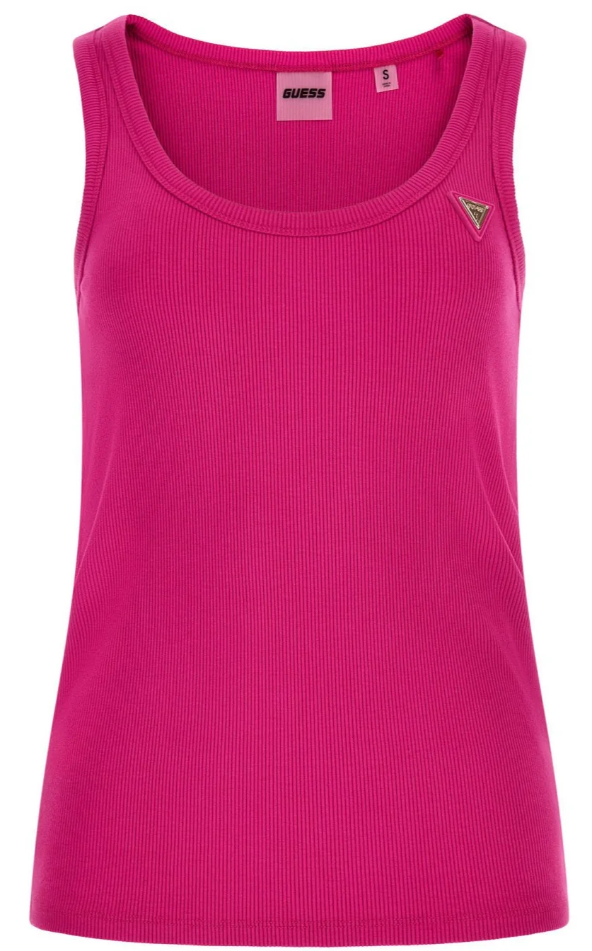 Женская футболка GUESS Activewear V4YP06K8RT2 / Розовая / Размер S, фото №1