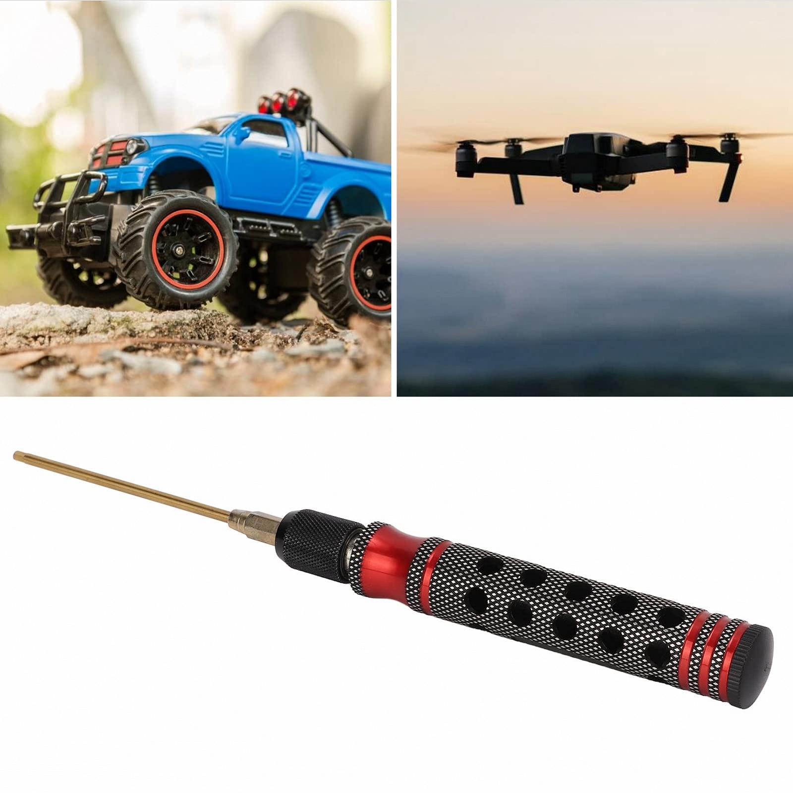 Набір викруток RC 4 в 1 RC Hex Викрутка Набір біт для ремонту RC машини морського літака червоний, фото №7