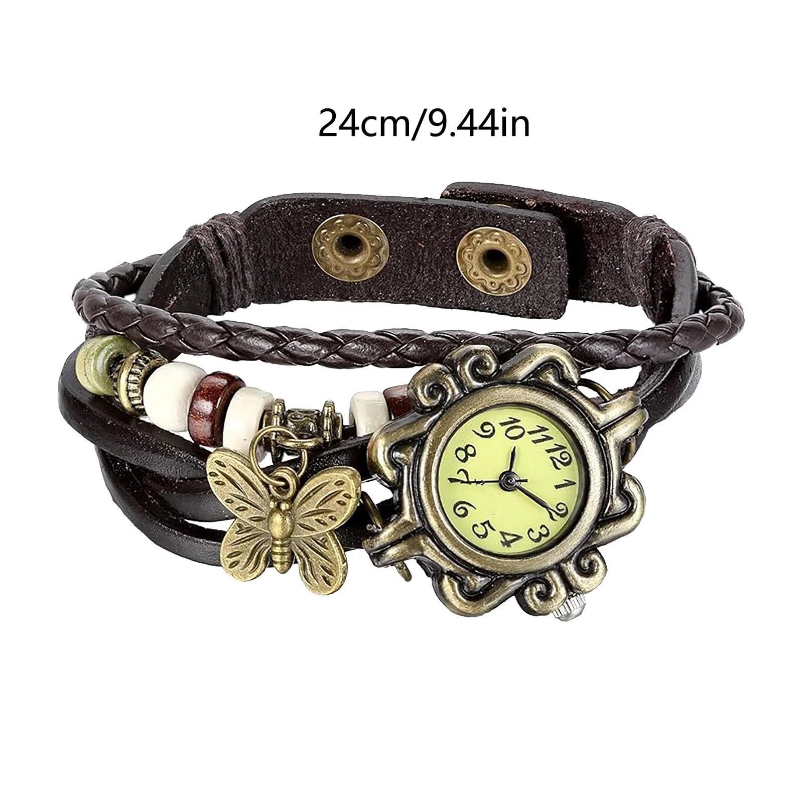 Женские часы Generisch Кварцевые Аналоговые Винтажные Подвеска Наручные часы Ручной работы Плетеные Повседневные Мужские Женские Модные часы, фото №5 Женские часы Generisch Кварцевые Аналоговые Винтажные Подвеска Наручные часы Ручной работы Плетеные Повседневные Мужские Женские Модные часы, фото №5