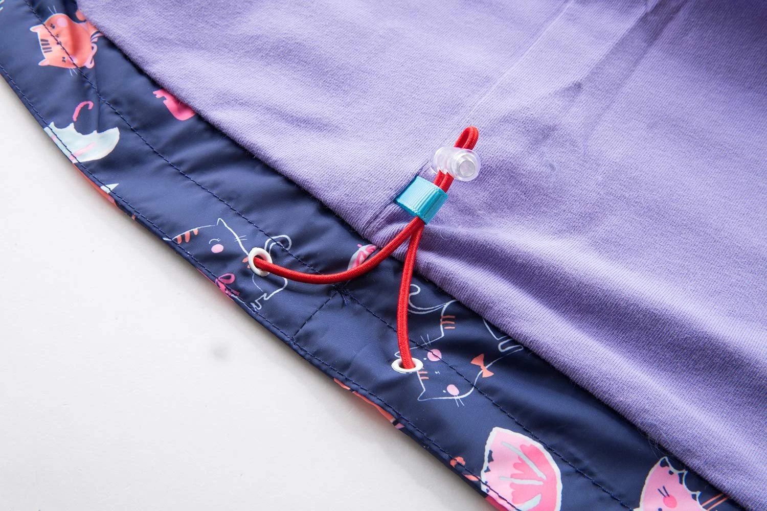 Дощовик для дівчат YoungSoul, вітро- та водонепроникна перехідна куртка, фото №8