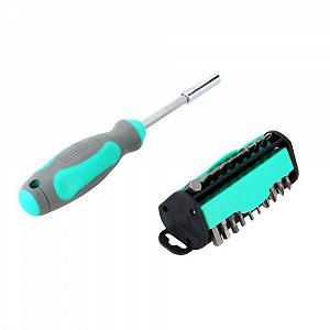 Набор отверток PROSKIT SD 2313 Professional Portable Dual Colour Non-slip Handle 30 в 1 - Фото 1